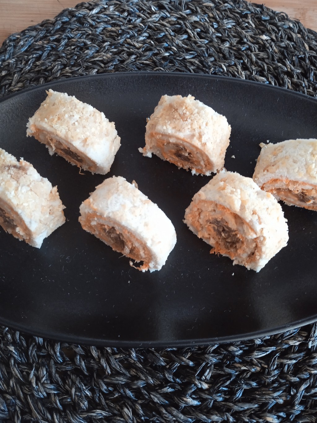 Rollito de sobrasada y&nbsp;anchoas.