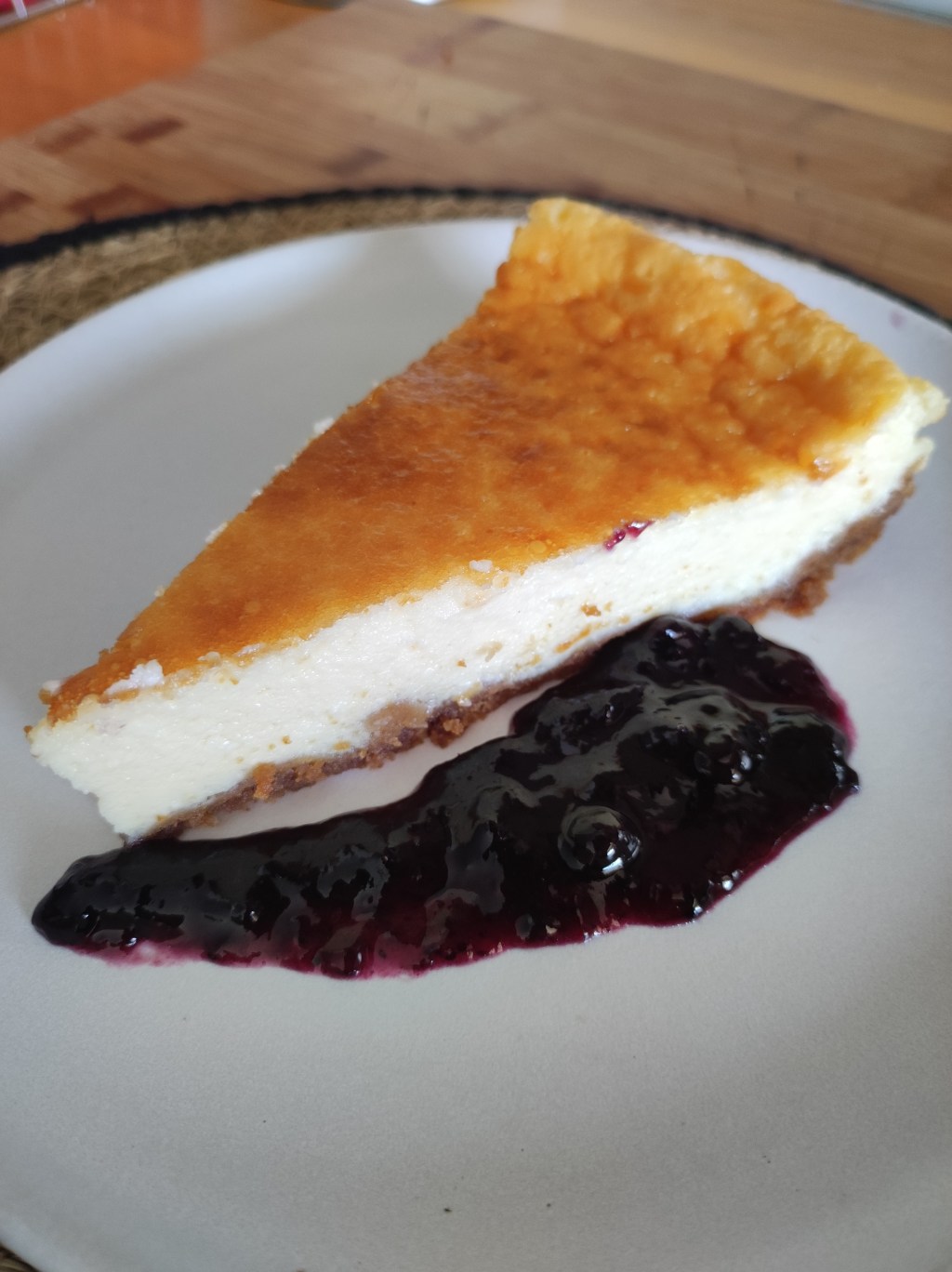 Tarta de queso.