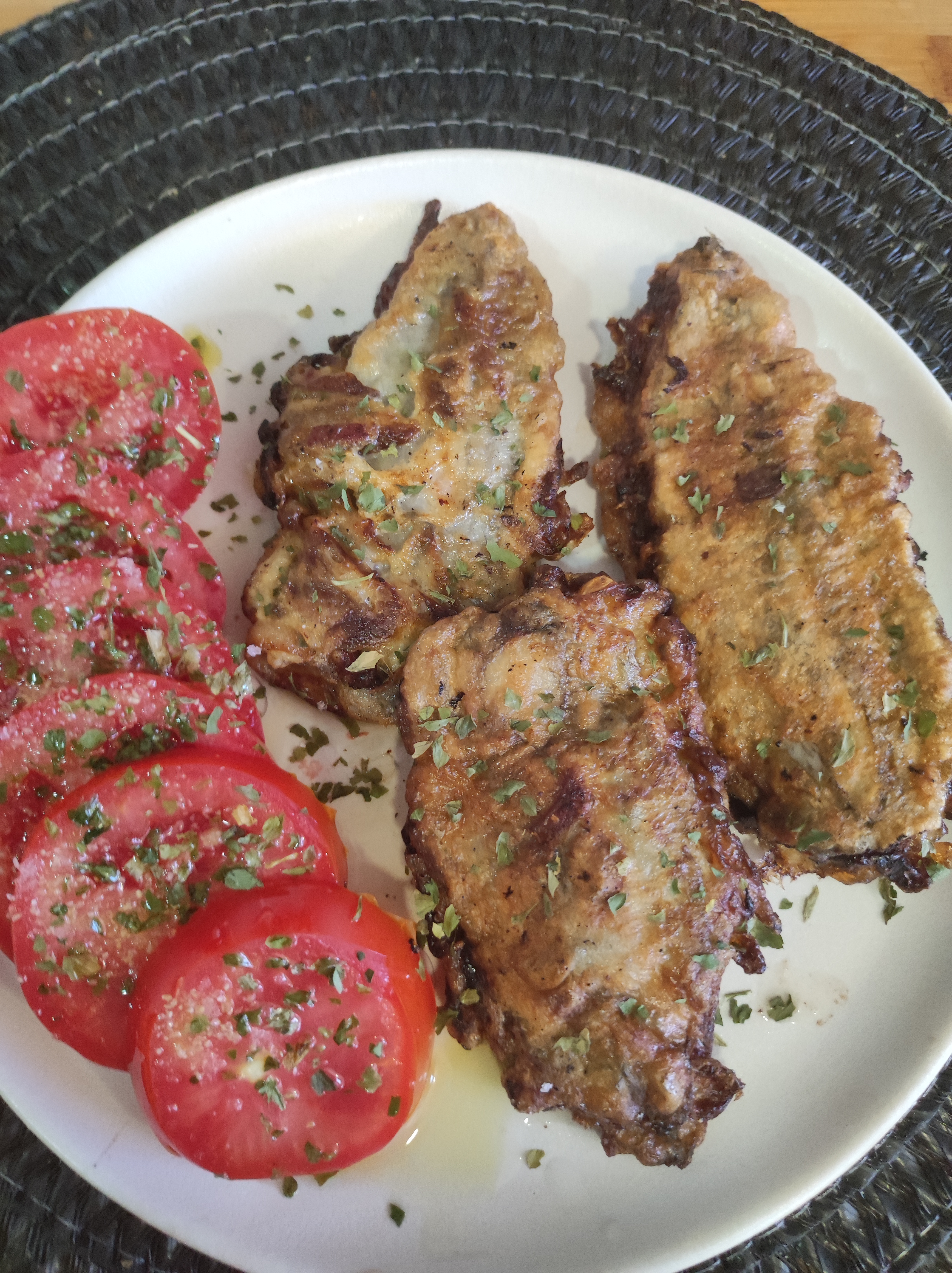 Bacaladilla rellena.